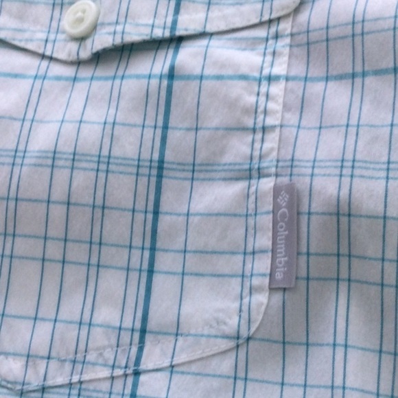 Columbia Omni-Wick Mens Shirt 19” Neck Short Sleeves Advanced Evaporation - Picture 8 of 11